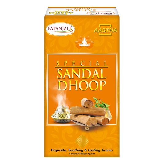 Patanjali Aastha Special Sandal Dhoop -10 N