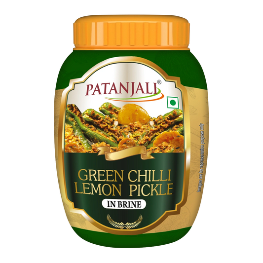 Patanjali Green Chilli Lemon Pickle