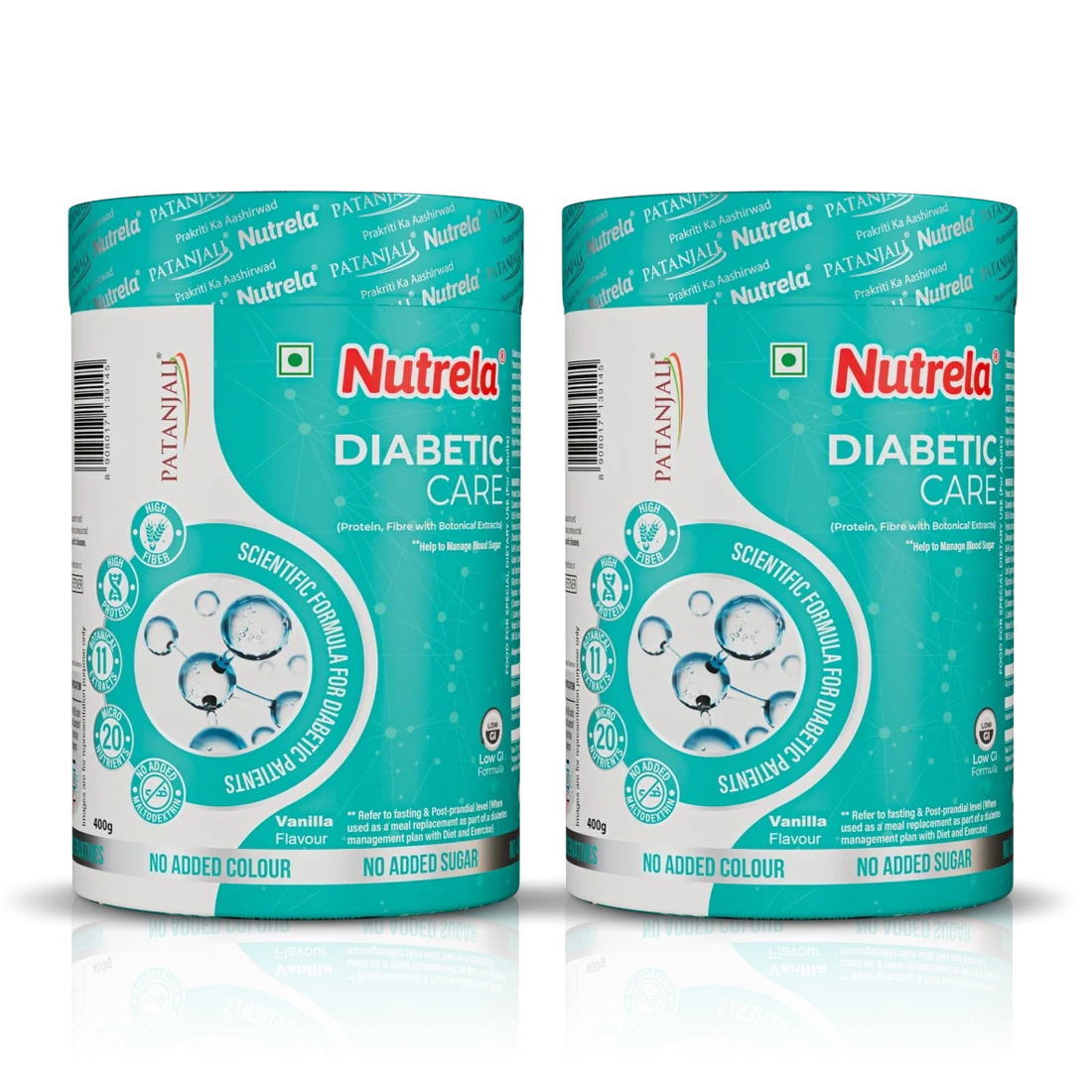 Patanjali Nutrela Diabetic Care - 400g X 2 (Pack of 2)