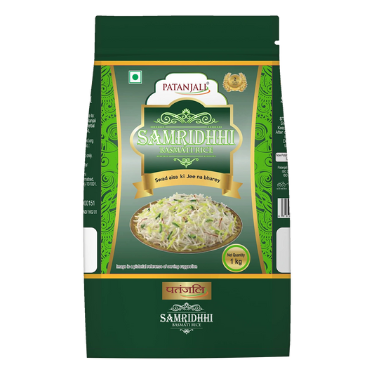 Patanjali Samridhhi Basmati Rice