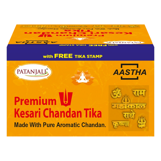 Patanjali Aastha Kesari Chandan Tika