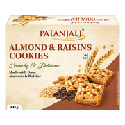 Patanjali Almond & Raisins Cookies