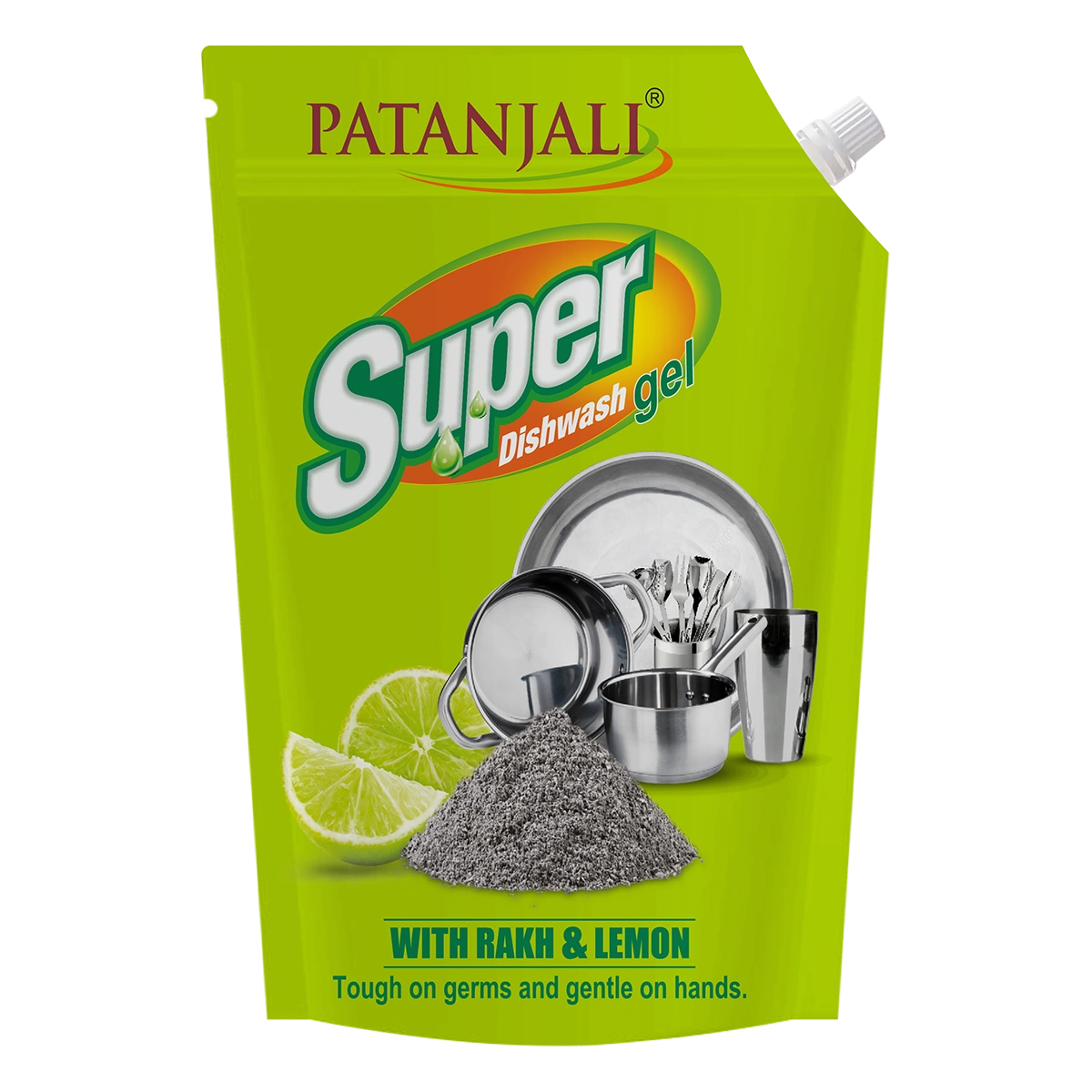 Patanjali Super Dish Wash Gel Rakh & Lemon