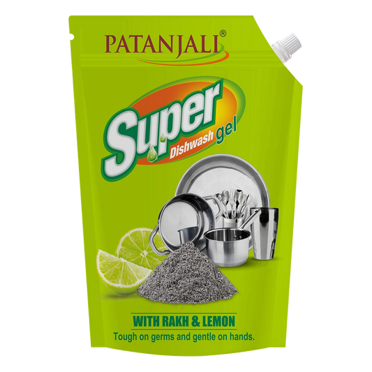 Patanjali Super Dish Wash Gel Rakh & Lemon