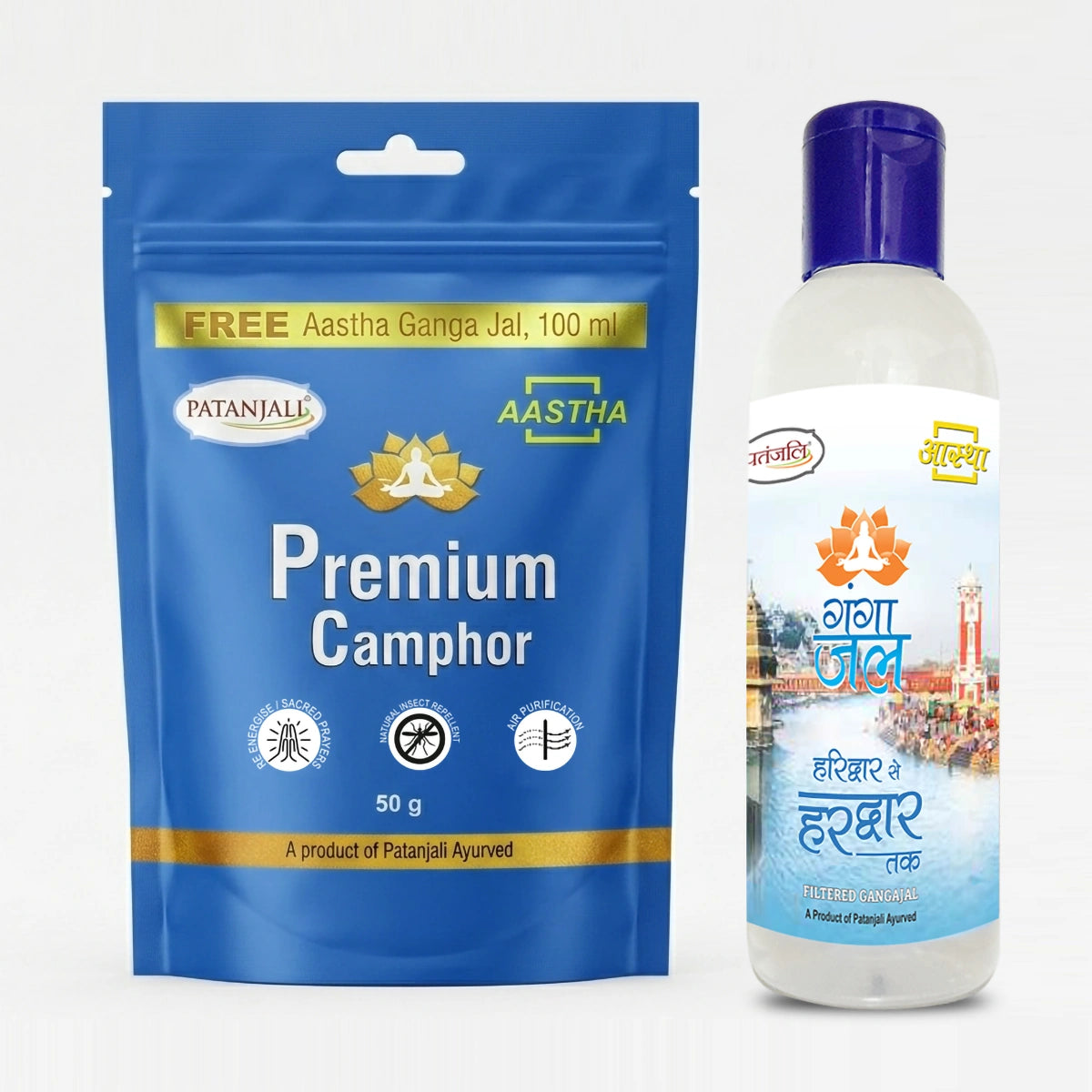 Patanjali Aastha Premium Camphor-50 G