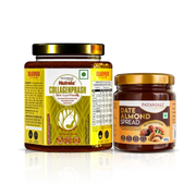 Patanjali Nutrela Collagenprash+ Dates & Almond Spread (400G+180G)