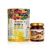 Patanjali Nutrela Men's Superfood + Dates & Almond Spread Combo (400G+180G)