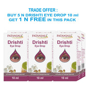 Patanjali Drishti Eye Drop (5+1 Pack)