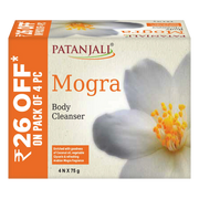 Patanjali Mogra Body Cleanser- 75 Gx4 N