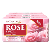 Patanjali Rose Kanti Body Cleanser 45 G-Pack of 4
