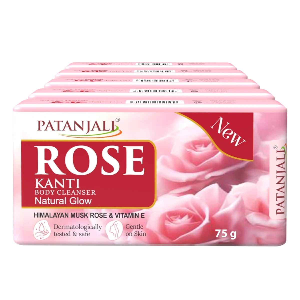 Patanjali Rose Kanti Body Cleanser 75G