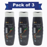 Patanjali Kesh Kanti Reetha Hair Cleanser 180 Ml (Pack Of 3)