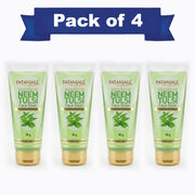 Patanjali Saundarya Neem Tulsi Face Wash 60G (Pack Of 4)