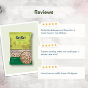 Sri Sri Tattva Kabuli Chana (White Chick Peas), 1 kg