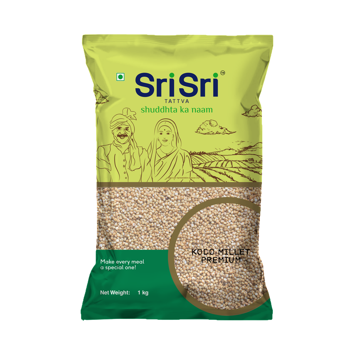 Sri Sri Tattva Kodo Millet Premium, 1 kg