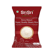 Sri Sri Tattva Sona Masuri Super Quality Steam Rice, 1 kg