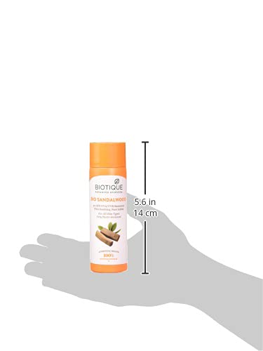 Biotique Sun Shield Sandalwood 50+SPF UVB Sunscreen Ultra Protective Lotion For All Skin Types, 120ml (Pack of 2)
