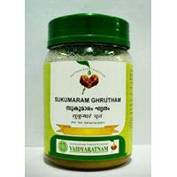 Vaidyaratnam SUKUMARAM GHRUTHAM (150G X 2)