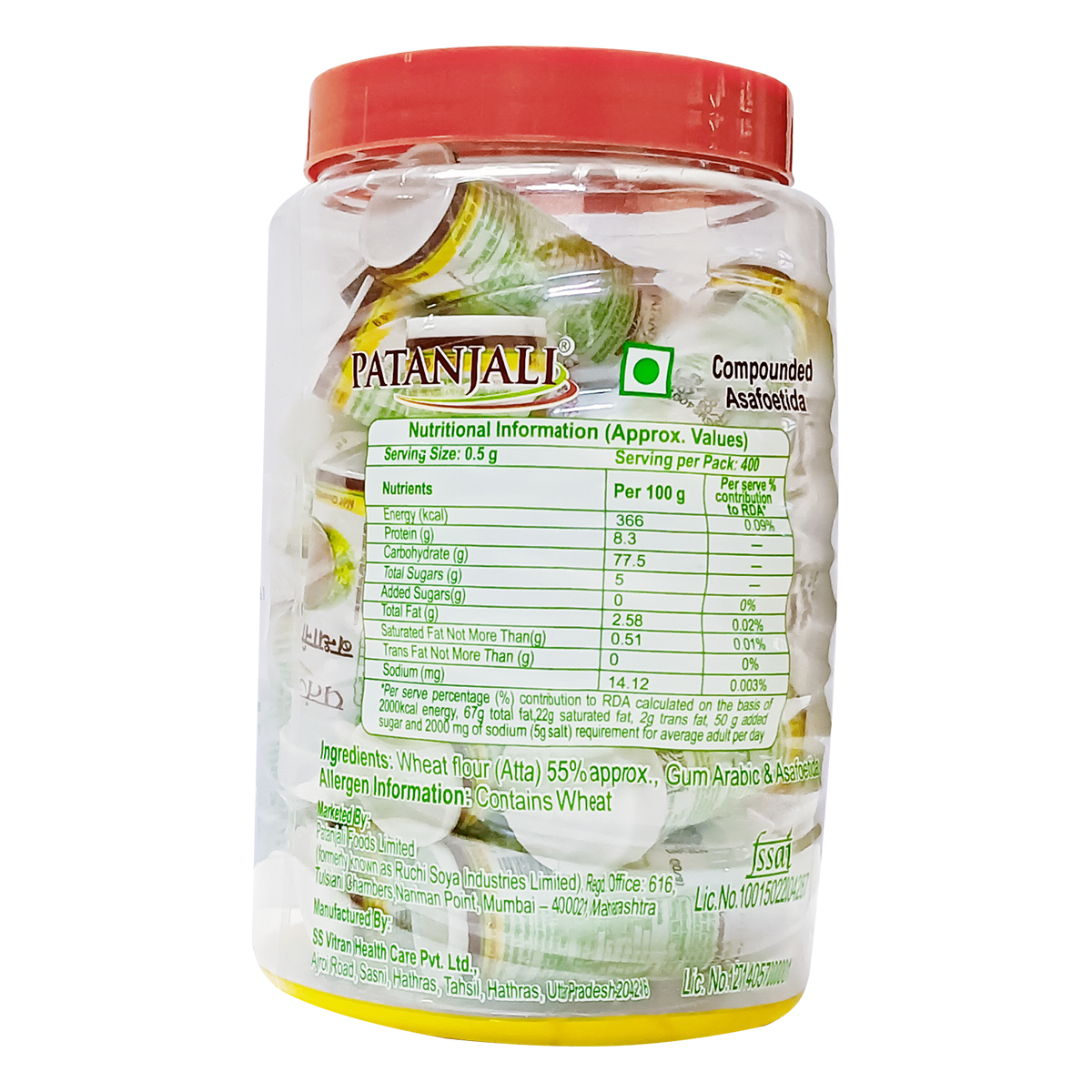 Patanjali Combo-bandhani Hing 10 G (Pack of 20)