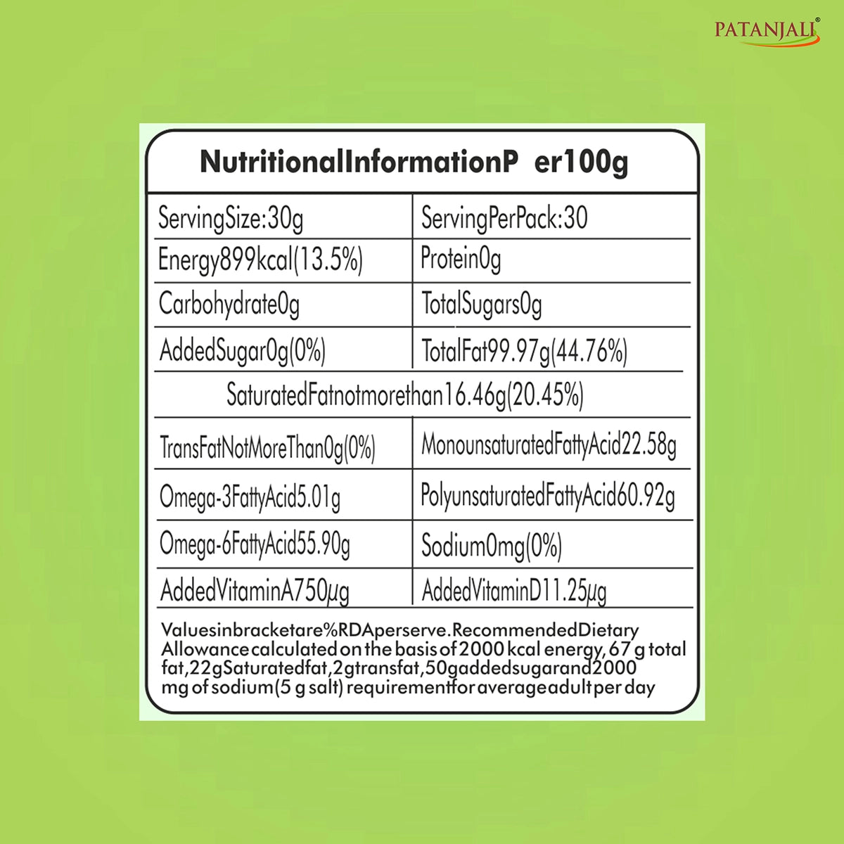 Patanjali Fortified Soyabean Oil (P)