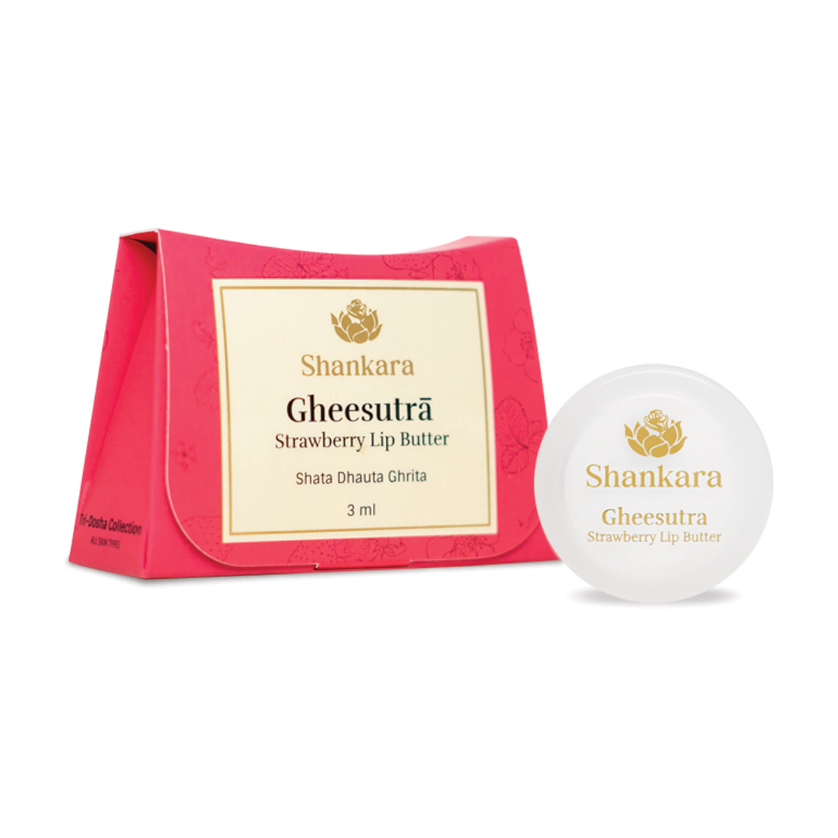 Sri Sri Tattva Gheesutrā Strawberry Lip Butter