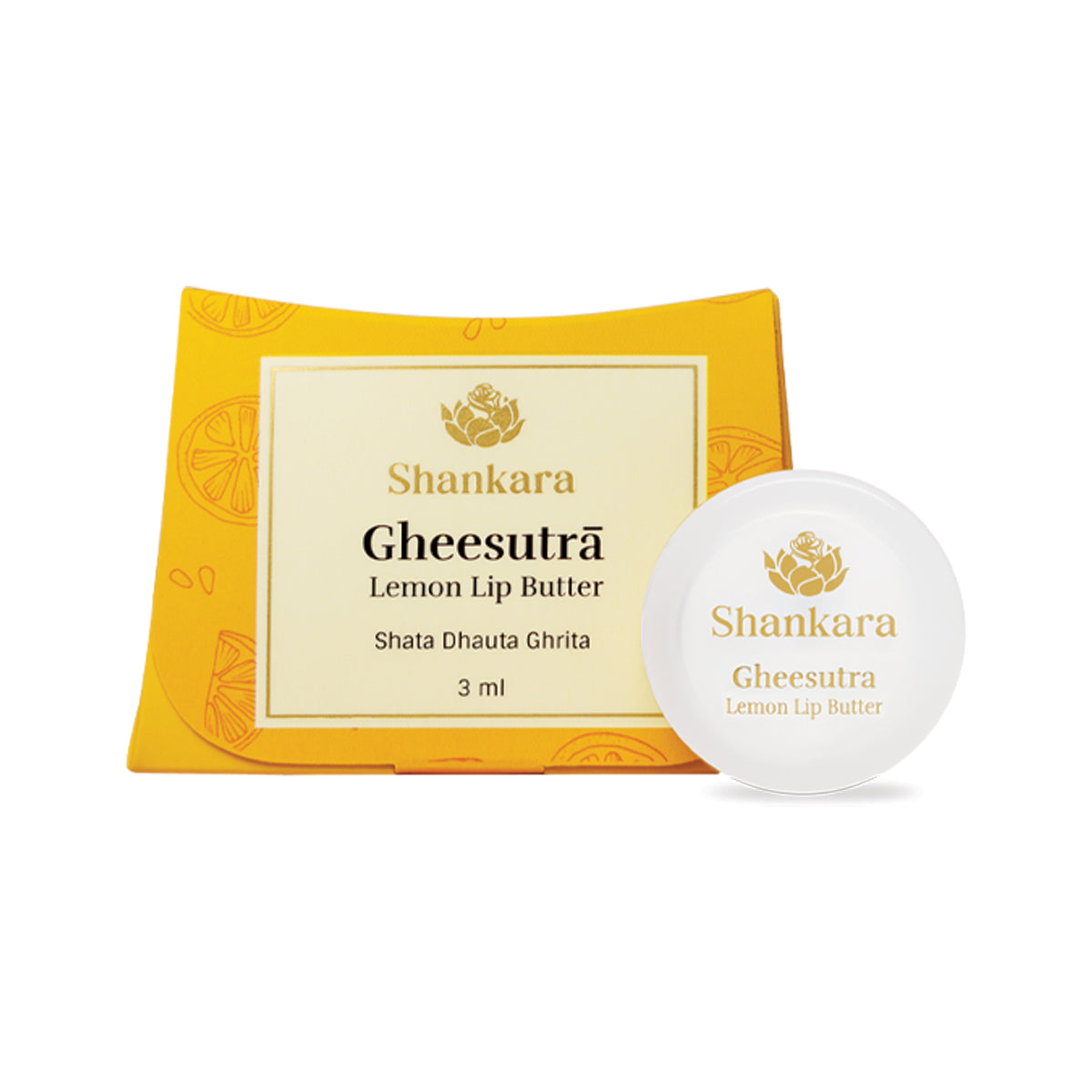 Sri Sri Tattva Gheesutrā Lemon Lip Butter