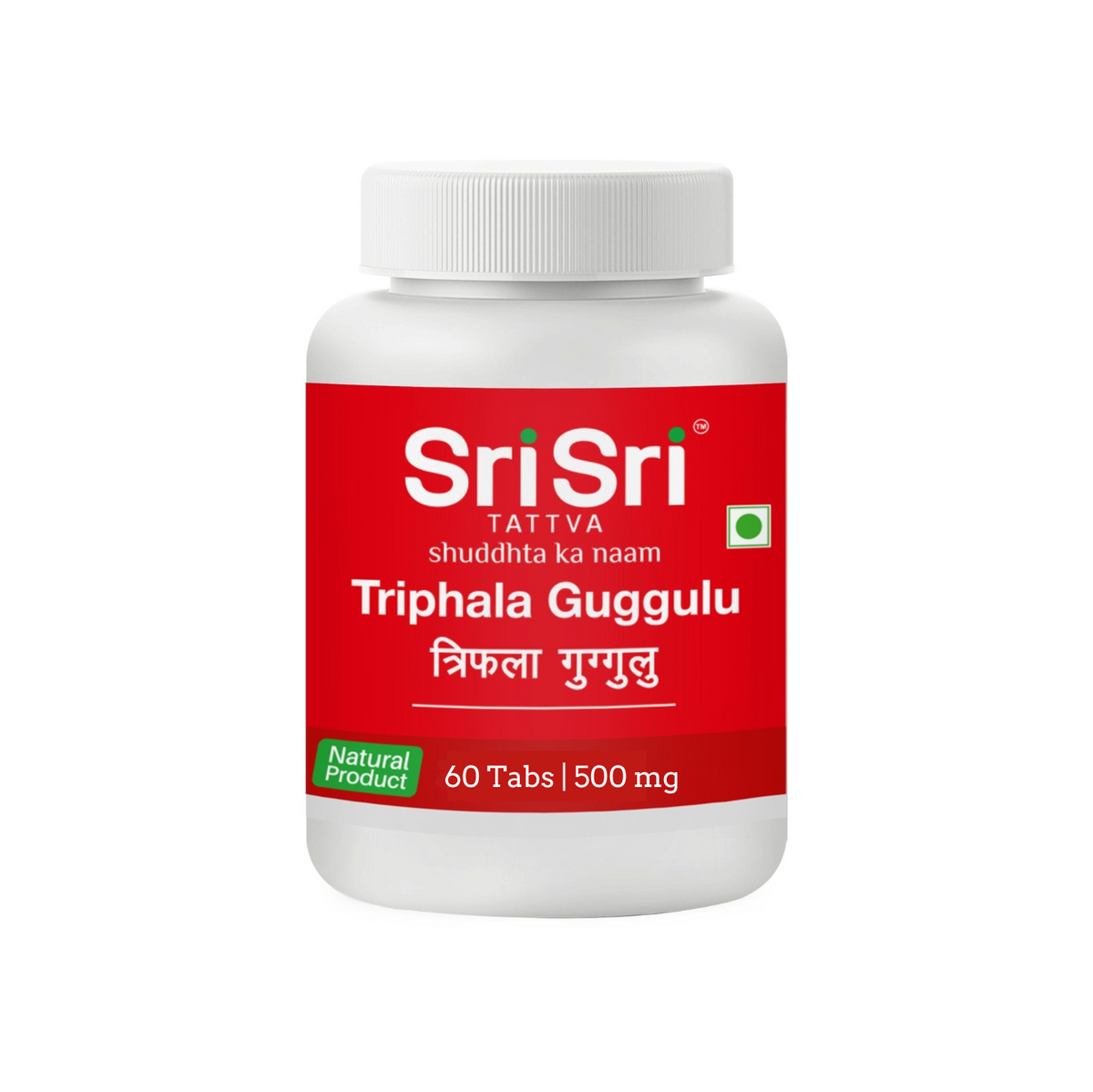 Sri Sri Tattva Triphala Guggulu | 500 mg