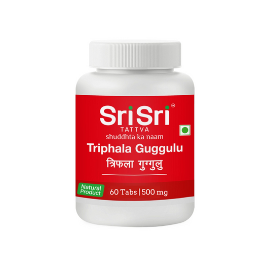 Sri Sri Tattva Triphala Guggulu | 500 mg