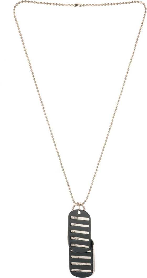 ASTRODIDI Stylish Trending Look Silver and Black Pendant with Chain For Girl and Boys