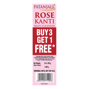Patanjali Rose Kanti Body Cleanser 150G