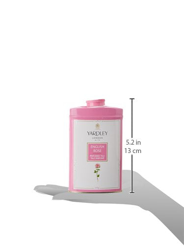 Yardley London English Rose Perfumed Talc for Women, 100g
