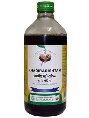 Vaidyaratnam Khadirarishtam 450ML