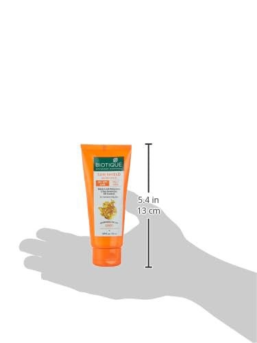 Biotique Sun Shield Micro Gold 30+Spf Matte Cream Sunscreen Ulra Protective Oil Control For Normal Skin, 50Ml, Pack Of 1