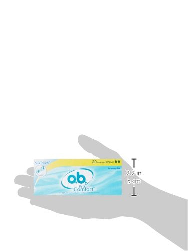 Stayfree O.b. ProComfort Tampons - Regular (Average Flow, 20 Piece)
