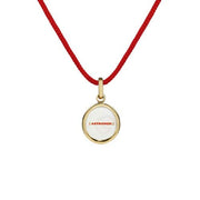 ASTRODIDI Stone Gomti Chakra Pendant (White)