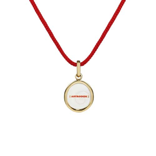 ASTRODIDI Stone Gomti Chakra Pendant (White)