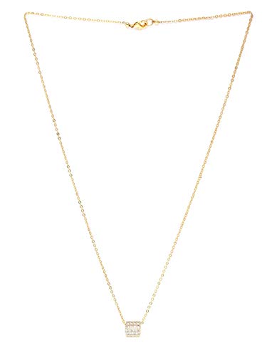 Priyaasi Designer Gold Plated American Diamond Mangalsutra for Women