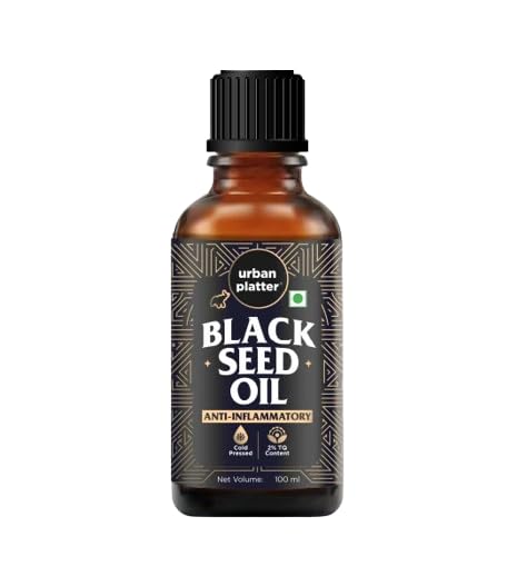 Urban Platter Black Seed Oil, 100ml (Cold-Pressed, 2% Naturally Occurring TQ, Anti-Inflammatory, Consume daily for overall well being and vitality)