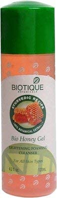 Biotique Bio Honey Gel Lightning Foaming Cleanser, 120ml