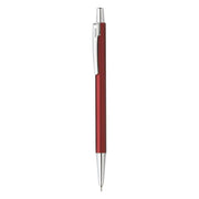 Hauser Slender Designer Metal Ball Pen Box Pack | Attractive Color Body With Stylish Metal Clip |Smooth Refillable Pen With Smudge Free Writing | Ideal For Gifting | Blue Ink, Pack of 1