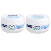 NIVEA Soft Jar Oil, 200 ml (Pack of 2)