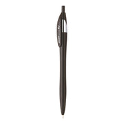 Hauser Germany Ev Retractable Ball Pen Wallet Pack | Minimalistic Stylish Body With Pocketable Clip | Black Ink, Pack Of 10