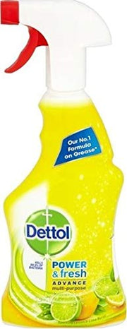Dettol Power & Fresh Cleaner Spray Citrus, 750 ml