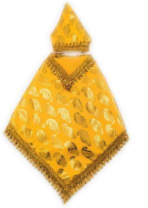 SHINDE EXPORTS shirdi saibaba idol dress cloth vastra shawl (pack of 12 for 11 inches idol (4.5 no.))