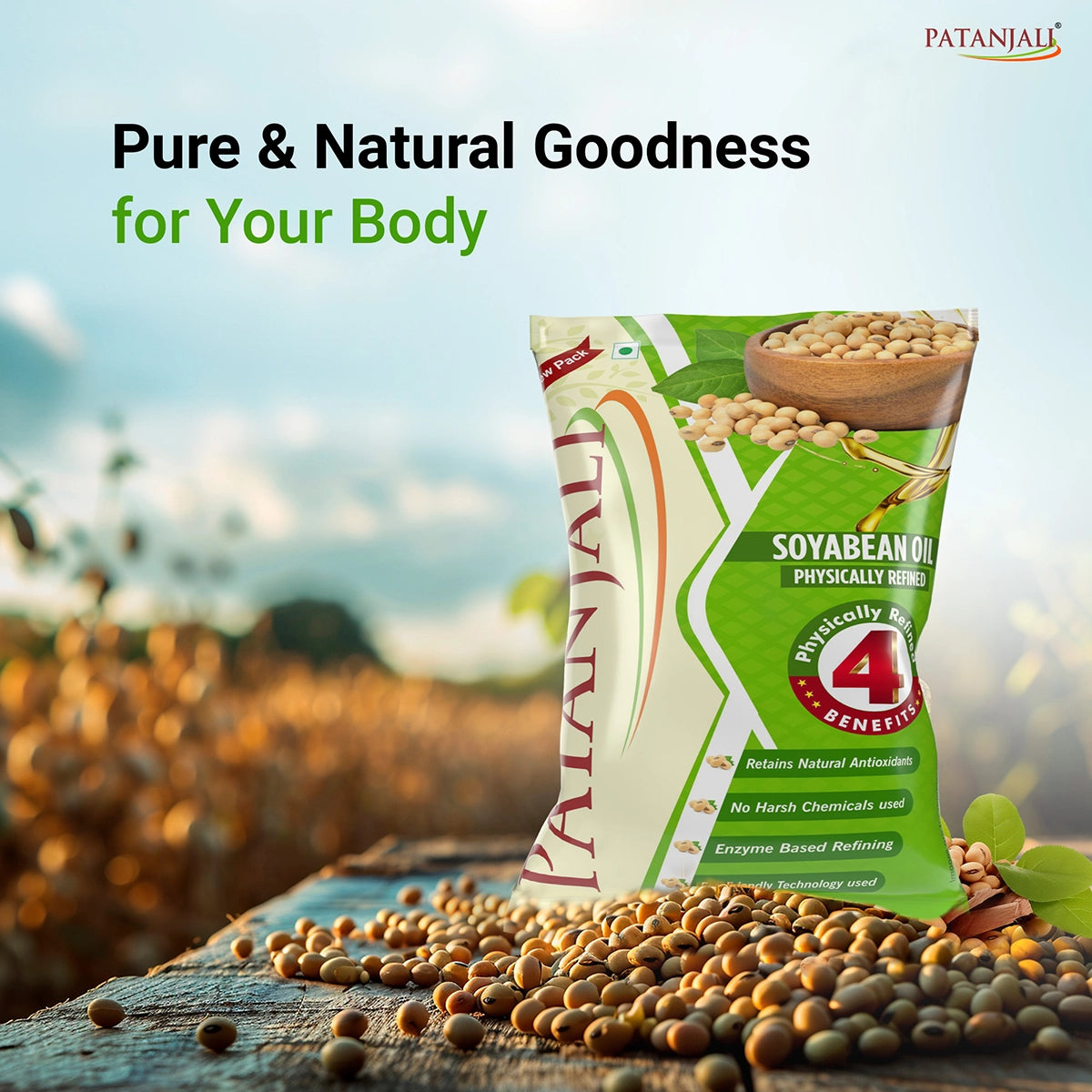 Patanjali Fortified Soyabean Oil (P)
