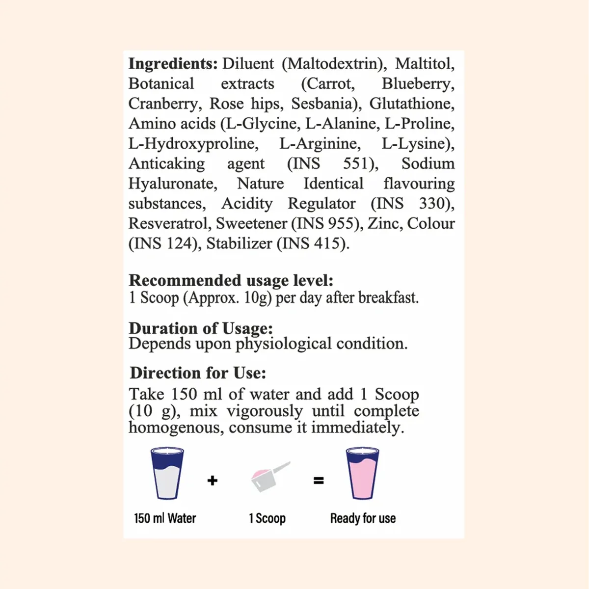 Patanjali Nutrela Collagen Build Powder