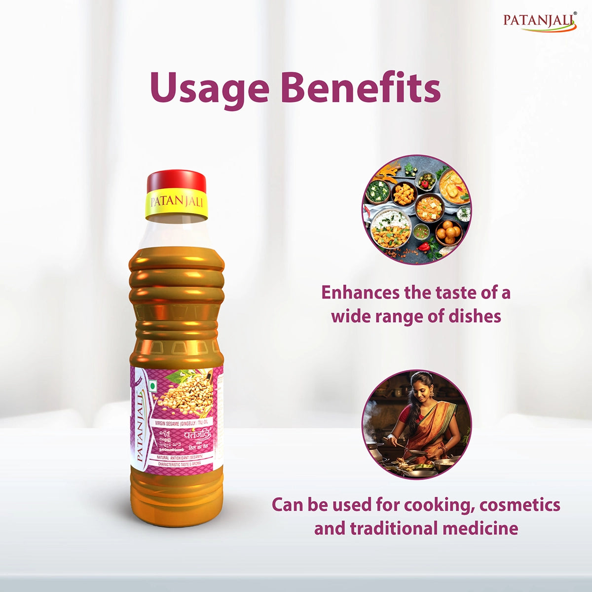 Patanjali Sesame Oil (B)