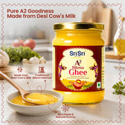Sri Sri Tattva A2 Bilona Ghee, 500 ml