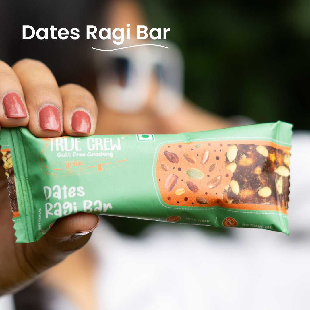 Sri Sri Tattva TRUE CREW - Dates Ragi Bar, 25 g