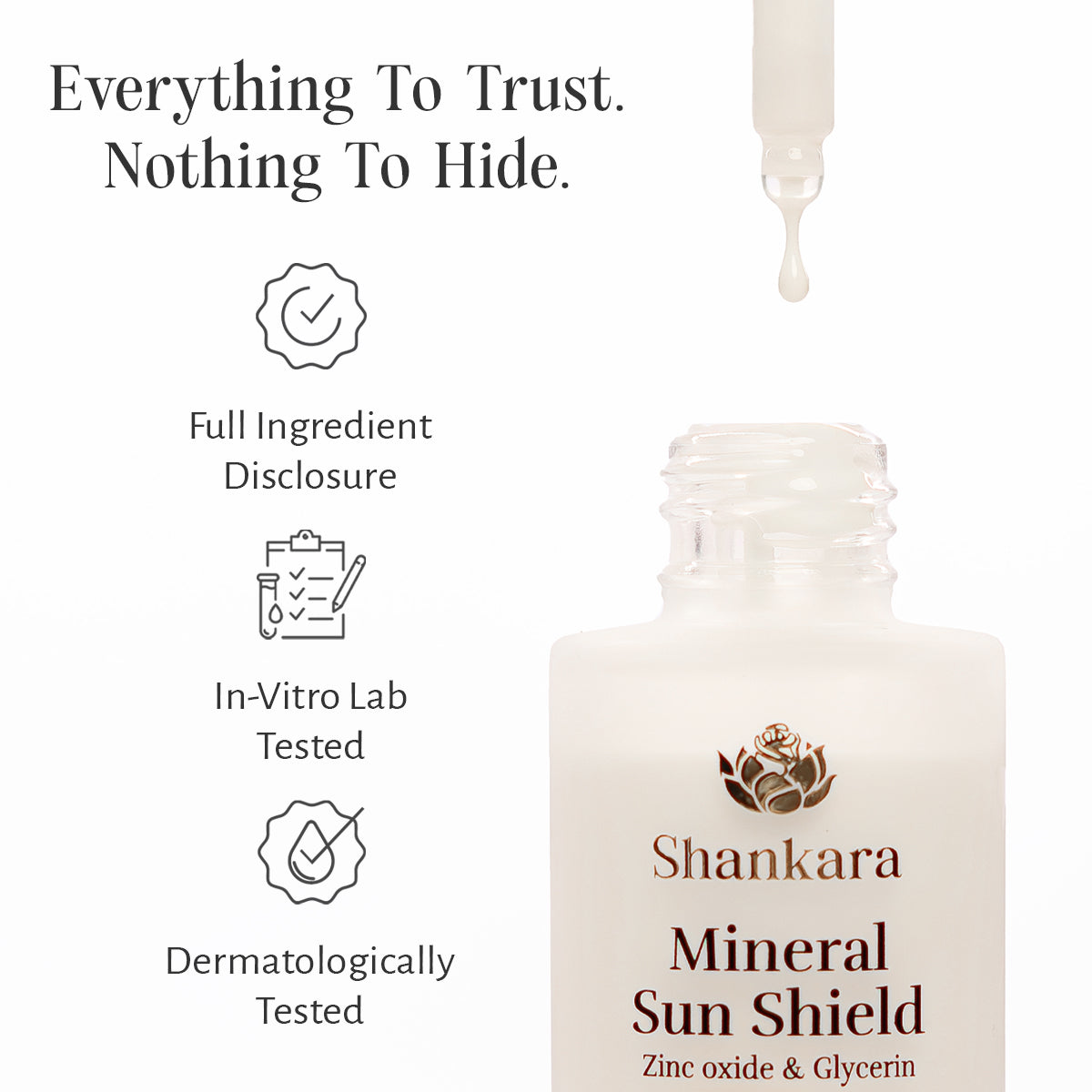 Sri Sri Tattva Mineral Sun Shield, 50 ml by Shankara